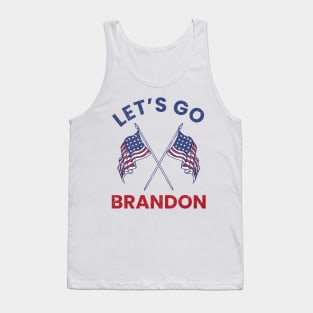 lets go brandon flag Tank Top